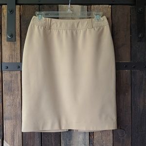Grace Elements Camel Short Skirt Sz 2P